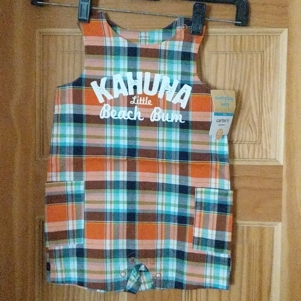 12M Carter's kahuna Little Beach bum playwear